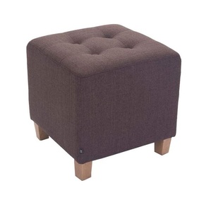 Tabouret moderne rembourré en tissu avec coussin épais et confortable, parfait pour rehausser la décoration intérieure et offrir un siège confortable - Product Image 6