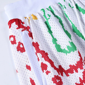 Moda verano diseño de lujo pantalones cortos personalizados gimnasio entrenamiento malla pantalones cortos 5 pulgadas sublimación baloncesto pantalones cortos de los hombres - Product Image 4