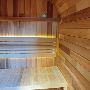 Sauna Portátil para 2 Personas, Tipo Barril, para Exteriores, Sauna de Vapor Seco, Fácil Instalación - Product Image 3