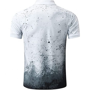 เสื้อโปโลแขนสั้นสำหรับผู้ชายเสื้อโปโลลำลองคอปกมีซิปเข้ารูปใหม่2025 - Product Image 2