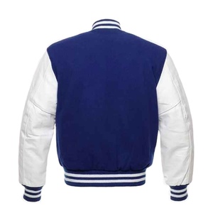 New Solid Casual <b>Mens</b> Versity University Bomber <b>Jacket</b> OEM Service Front Logo Breathable Winter <b>Canvas</b> - Product Image 4