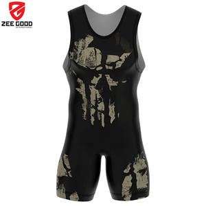 Manufacturer Custom logo <b>Men</b> Gym Sports <b>Wrestling</b> <b>Singlet</b> Custom Color Design Logo and Size High Quality <b>Wrestling</b> <b>Singlet</b> Suits - Product Image 4