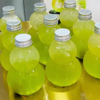 Bouteille transparente gourdes bouteille de boisson en plastique PET 350ml 500ml bouteille de boisson lait thé emballage couvercle à vis fabriqué Vietnam