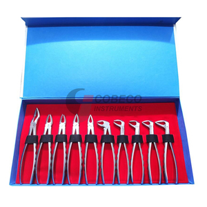 Kit de Fórceps de Extracción Atraumática, Diseño Mínimamente Invasivo, Acero Inoxidable, Conserva el Tejido Óseo, Cirugía Oral - Product Image 6