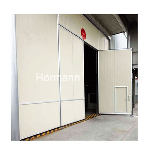 Portes coulissantes industrielles modernes sur mesure, portes coulissantes ignifuges, utilisées pour les portes coulissantes industrielles automatiques <span class=keywords><strong>Hormann</strong></span> - Product Image 3