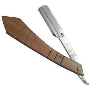 Rasoir de barbier professionnel | Instruments de beauté barbier Salon de coiffure rasoir de rasage de cheveux Logo personnalisé - Product Image 5