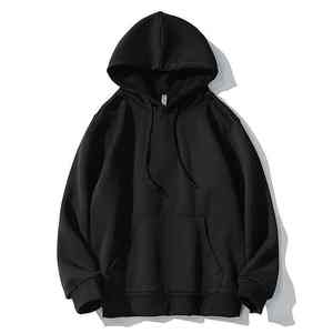 เสื้อมีฮู้ดพิมพ์ลายสำหรับผู้ชายเสื้อแบบสวมหัวมีฮู้ดผ้าฝ้ายผ้าฟลีซมีสไตล์โอเวอร์ไซส์สำหรับออกกำลังกายในยิม - Product Image 3