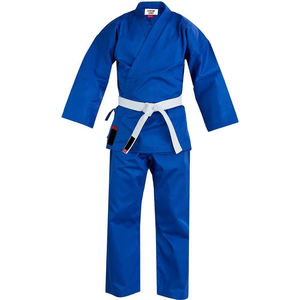 Personalizar Bjj Gi negro Jiu Jitsu Bjj Gi Kimono 450 Gsm algodón artes marciales Judo traje Kimono Judo Gi Judo por Tessuto induetries - Product Image 3