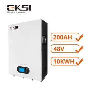 48v 200ah al litio energia solare Lipo 10kwh batteria di accumulo di Backup per la casa