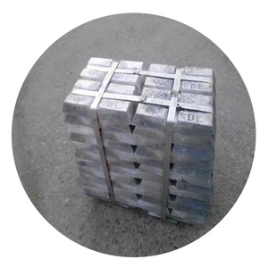 Meilleur prix lingot de zinc 99.995% stock en vrac de lingot en alliage de zinc disponible avec un emballage personnalisé - Product Image 1