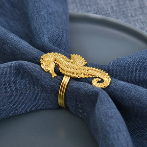 Honey Bee Design argent et doré fini rond Design anneaux de serviette en métal or en relief abeille Design pour la décoration de Table de mariage - Product Image 6