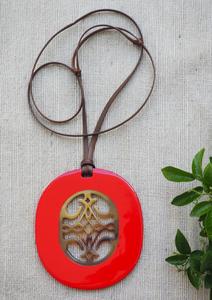 Pendentif style animal de qualité supérieure en résine et corne de buffle naturelle BY HF CRAFTS - Product Image 4