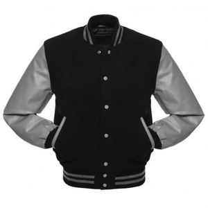 Logotipo personalizado de los hombres de lana Varsity Letterman Chaquetas de invierno Tamaño 3XL Transpirable con capucha de béisbol Chaquetas de montar de estilo urbano de diseño - Product Image 1