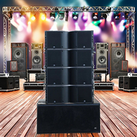 Système de sonorisation de concert DBK K3 Dual 12 pouces Line Array avec caisson de basses double 18 pouces LS218 1600W pour festival de musique