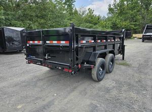 Tracteur agricole de qualité 4 roues ferme remorque à benne basculante unique 3.5 tonnes - Product Image 3
