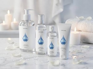 Gel lubrifiant personnel AquaSilk à base d'eau, équilibré en pH, écologique, flacon pulvérisateur avec D-Panthenol, intime naturel, 200 ml - Product Image 2