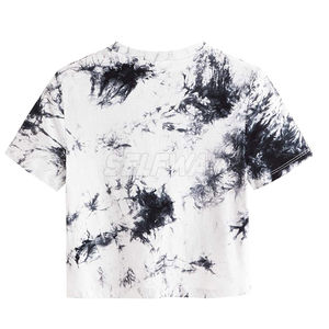 Top corto para mujer, camisa recortada lisa, camisetas de corte regular de calidad superior, superventas, camisetas cortas sostenibles para mujer - Product Image 2