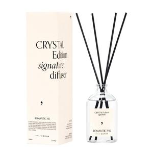 Daily Comma Crystal Edition <b>Reed</b> <b>Diffuser</b> Black Cherry 100ml Glass Cylinder Paraben Free Alcoholic Long Lasting Aroma 6 Months - Product Image 6