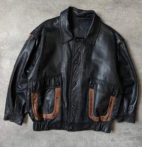 New Fashion College Mens <b>Vintage</b> Custom High Quality Outdoor Popular <b>Vintage</b> PU Leather <b>Jackets</b> for Men - Product Image 1
