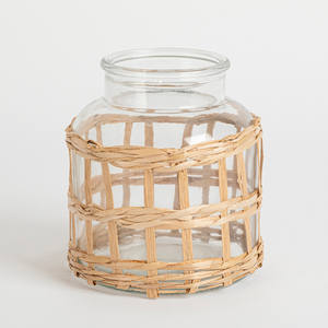 Handcrafted drinkware seagrass woven cup <b>holder</b> kitchen home accessories serving <b>mug</b> and pitcher sheaths - Product Image 5