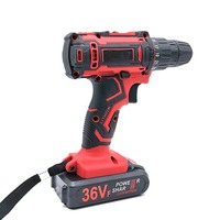 Fourniture d'usine 12V Rechargeable perceuse électrique perceuse sans fil ensemble d'outils électriques réparation de voiture boîte à outils ensemble ménager