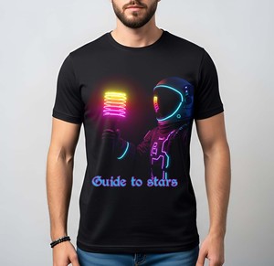 เสื้อยืดวินเทจคลาสสิกพร้อมโทนสีนีออนเหมาะสำหรับการออกนอกบ้านแบบลำลองระบายอากาศและทันสมัยสำหรับผู้ชายและผู้หญิงแฟชั่นฮิปฮอป - Product Image 3