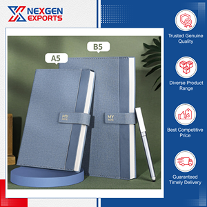 Worldwide Selling Outstanding Quality Eco-Friendly Paper Leather Hardcover 100 Sheets Custom Printed Wholesale Promotional <b>Diary</b> - Product Image 6