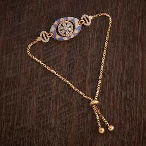 สร้อยข้อมือแฟชั่นประดับเพทายสุดชิค - Product Image 1