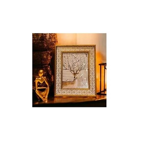 Cadre photo en bois de manguier fait main avec support de bordure supports muraux pour affichage vertical ou horizontal pour décoration de table - Product Image 1