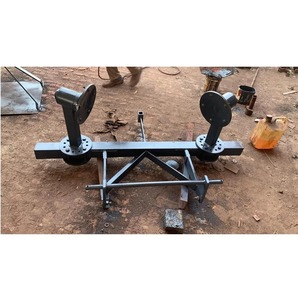 เครื่องทำดินอัดก้อนแบบลากด้วยรถแทรกเตอร์จากอินเดีย สำหรับสร้างดินอัดก้อนหรือดินกั้นน้ำ มีจำหน่ายสำหรับขายส่ง - Product Image 1