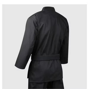 Vente en gros de vêtements d'arts martiaux en coton unisexe de haute qualité avec logo personnalisé tenues de karaté et uniformes de Taekwondo pour hommes et femmes - Product Image 4