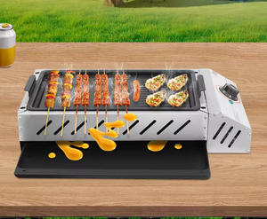 Parrilla Eléctrica para Exteriores de Alta Calidad, Plancha de Aluminio Antiadherente, para Uso Doméstico - Product Image 2