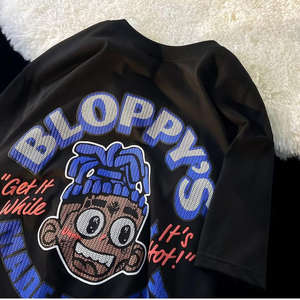 T-shirt vintage lourd 100% coton pour hommes, haute qualité, épaules tombantes, surdimensionné, délavé à l'acide, fabriqué avec un tissu de qualité supérieure - Product Image 3