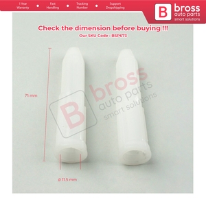 BSP673 2 Pieces ual Gear <b>Shift</b> <b>Knob</b> Stick Inner Sleeve Adapter Lever For - Product Image 6