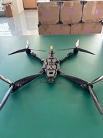 Drone de livraison montagne 15 pouces, charge utile 8 kg, F405 FC ELRS 915 MHz 5.8G 2.5W VTX 100A ESC, 40 min de vol, transport de marchandises à distance