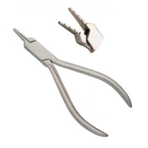 Alicate para Formar Lazos Nance, Instrumentos de Ortodoncia de Acero Inoxidable Alemán de la Mejor Calidad, Alicate para Doblar Alambre, Cuatro Pasos para Doblar - Product Image 1