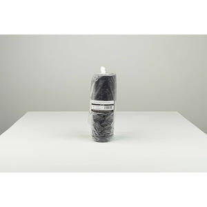 Couvre-gobelets en papier noir 200cc/7oz, 20 paquets x 50 pièces, B2B - Product Image 2