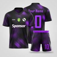 Kit d'uniformes de football sublimés en vente de gros maillot de sport vierge maillot de football personnalisé survêtement de football fabriqué au Viet Nam