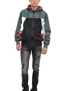 Chaqueta Cortavientos Reversible Personalizada para Hombre, Estilo Urbano, Bolsillos Extra Grandes, Nailon Ligero, Impermeable - Product Image 4