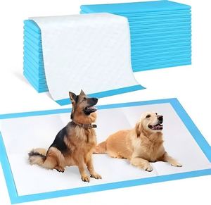 Tapis d'apprentissage jetable pour chiots avec autocollants pour petits chiens et chats, pour l'intérieur et l'extérieur - Product Image 1