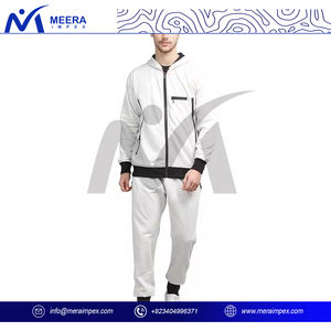 ชุดวอร์มเล่นกีฬาของผู้ชายผ้าประสิทธิภาพสูงสำหรับกีฬายิมวิ่งและสตรีทสวมใส่สบายพร้อมดีไซน์ทันสมัย - Product Image 2