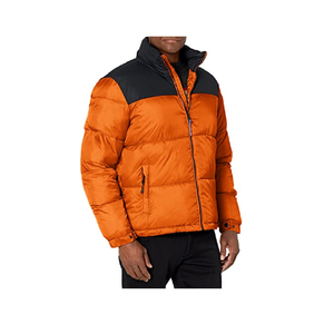 แจ็กเก็ตขนเป็ดมีฮู้ดสำหรับผู้ชาย, แจ็กเก็ตลำลองมีเชือกรูดปรับได้ดีไซน์ทรงพอดีตัว - Product Image 4