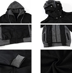 Veste softshell imperméable pour hommes personnalisée OEM Veste coupe-vent Softshell pour hommes - Product Image 3