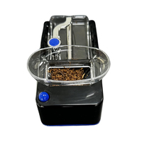 Mini máquina automática para hacer cigarrillos, máquina para liar cigarrillos eléctrica con rodillo para tabaco con inyector