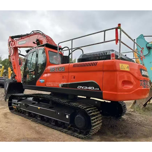 Excavatrice sur chenilles Doosan DX340LCA de 34 tonnes, 90% neuve, d'origine coréenne, avec moteur, pompe, engrenage, moteur, roulement, modèle 2022 - Product Image 2