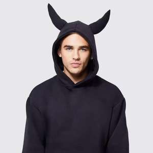 T-shirts à capuche pour hommes sur mesure, streetwear, pulls à capuche avec oreilles, impression numérique personnalisée, sweat-shirts - Product Image 1