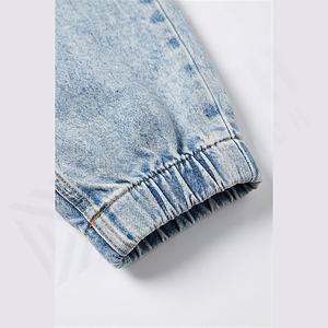 Nouveauté Jeans pour hommes 2025 Pantalons en denim Coupe slim droite Coupe régulière Pantalons longs de loisirs Confortables Couleur personnalisée Vente en gros - Product Image 6
