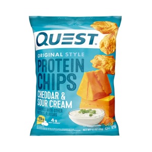 Chips de Proteína Quest Nutrition 8x32g Cheddar y Crema Agria - Product Image 2