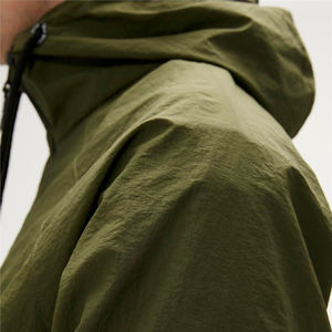 Precio bajo 2025, venta al por mayor, chaqueta de béisbol, chaqueta cortavientos personalizada de secado rápido, chaquetas impermeables de talla grande para hombre, servicio OEM - Product Image 4