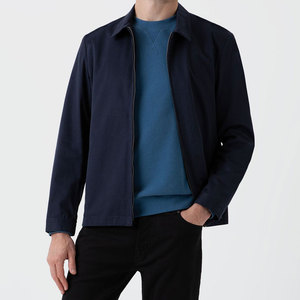 เสื้อสเวตเตอร์คอกลมแขนยาวผ้าฝ้ายแบบสวมหัวสำหรับผู้ชายเสื้อสเวตเตอร์แบบสวมหัวแขนยาวพิมพ์โลโก้ได้ตามต้องการ - Product Image 6